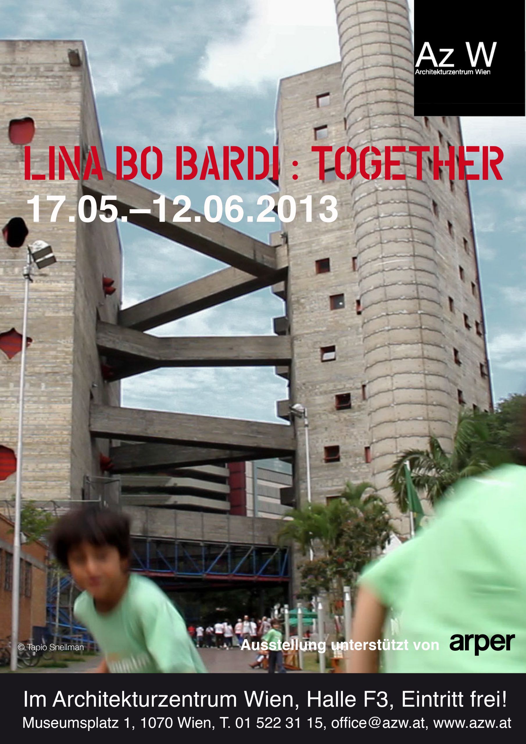 Lina Bo Bardi: Together – Architekturzentrum Wien